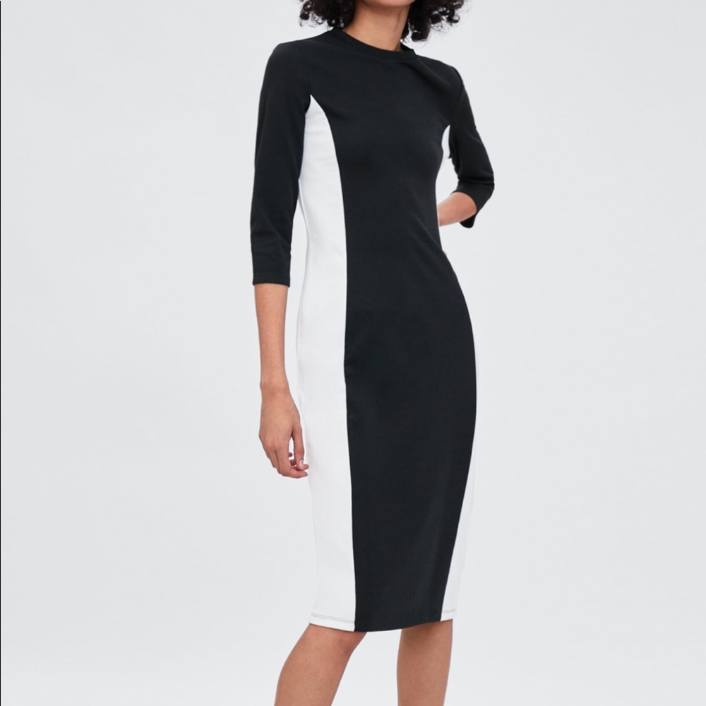 Zara colorblock Dress